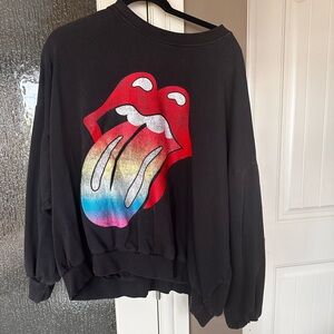 HM Rolling Stones crew neck sweater
